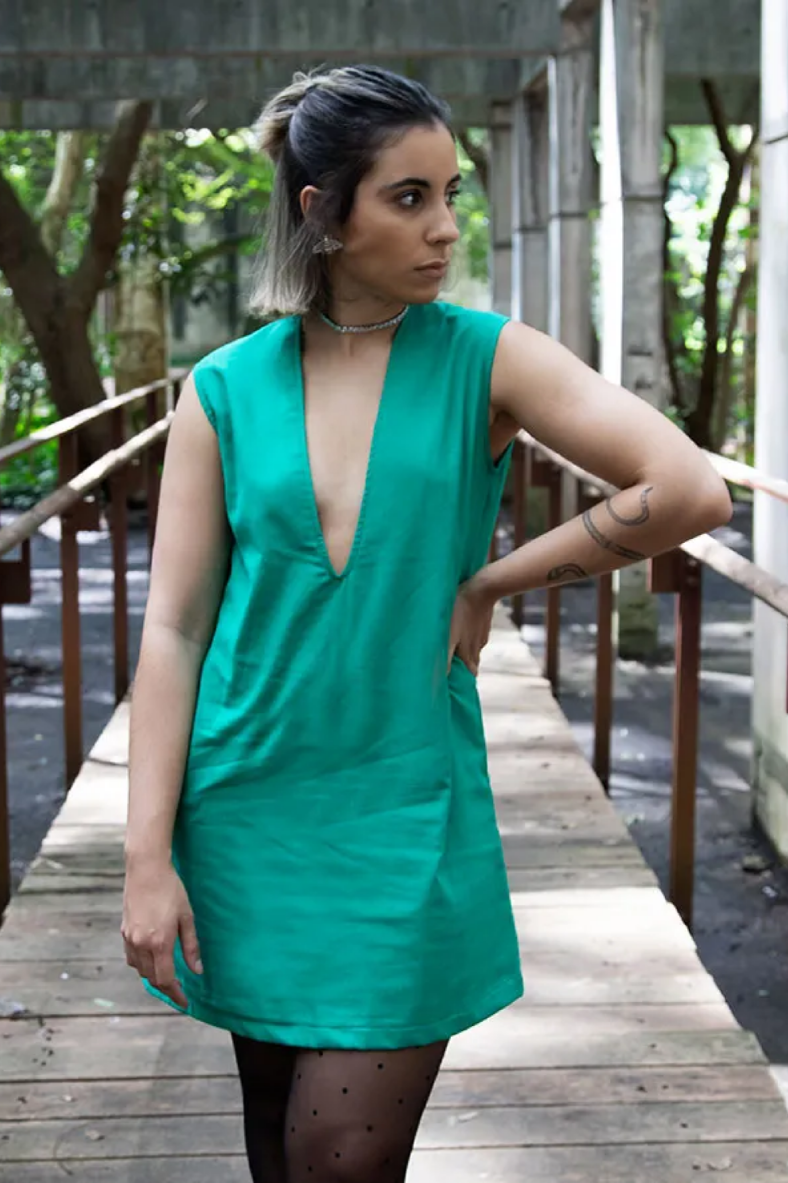 Vestido Maria Verde